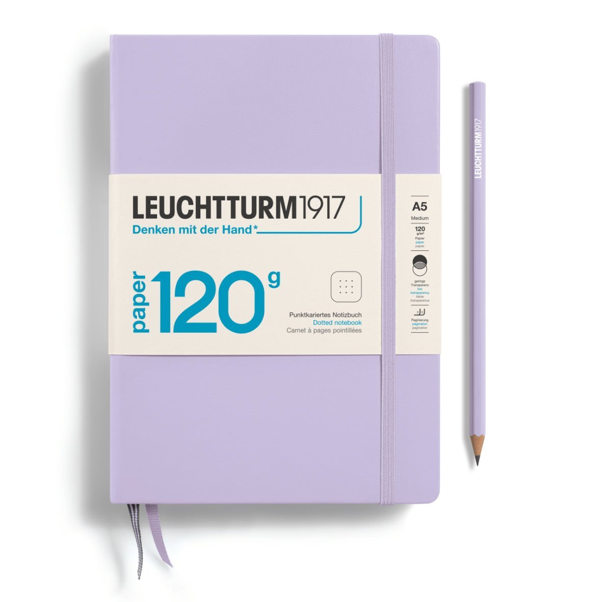 Carnet LEUCHTTURM1917 Edition 120G - A5 - Hardcover - Pointillé - Lilac - 4004117648267