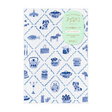 Carnet MIDORI Notebook Yuru Log - B6 - Pointillé - Bleu Nordique