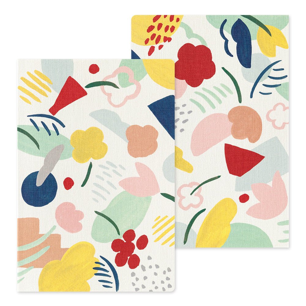 Carnet MIDORI Notebook Yuru Log - B6 - Pointillé - Textile -