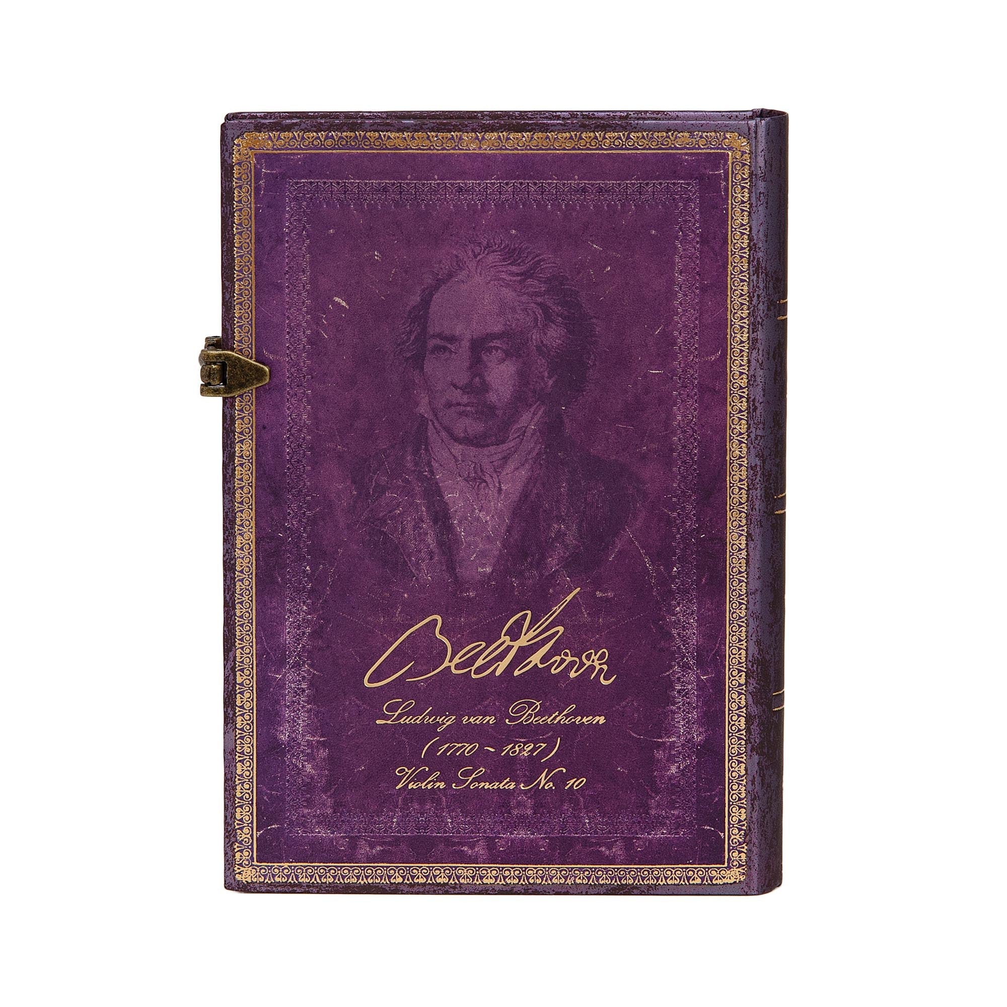 Carnet PAPERBLANKS 250ème Anniversaire de Beethoven - Midi - Hardcover - Ligné - 240p - 9781439764015