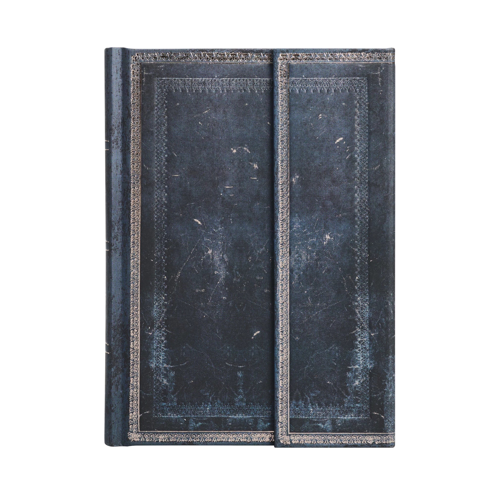 Carnet PAPERBLANKS Encre Bleue - Midi Rigide 144p - Ligné - Illustré - 9781439793114