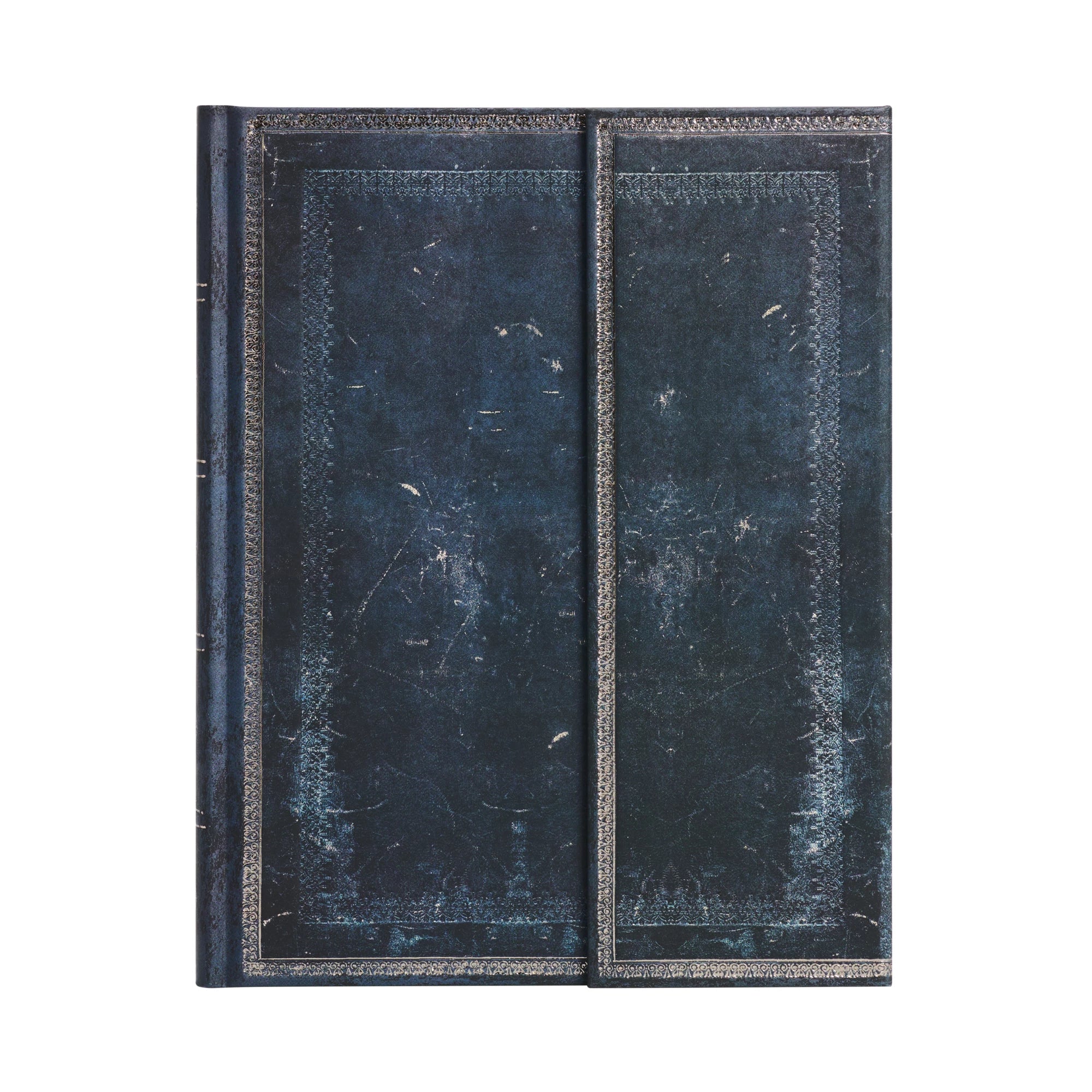 Carnet PAPERBLANKS Encre Bleue - Ultra Rigide 144p - Ligné - Illustré - 9781439793091