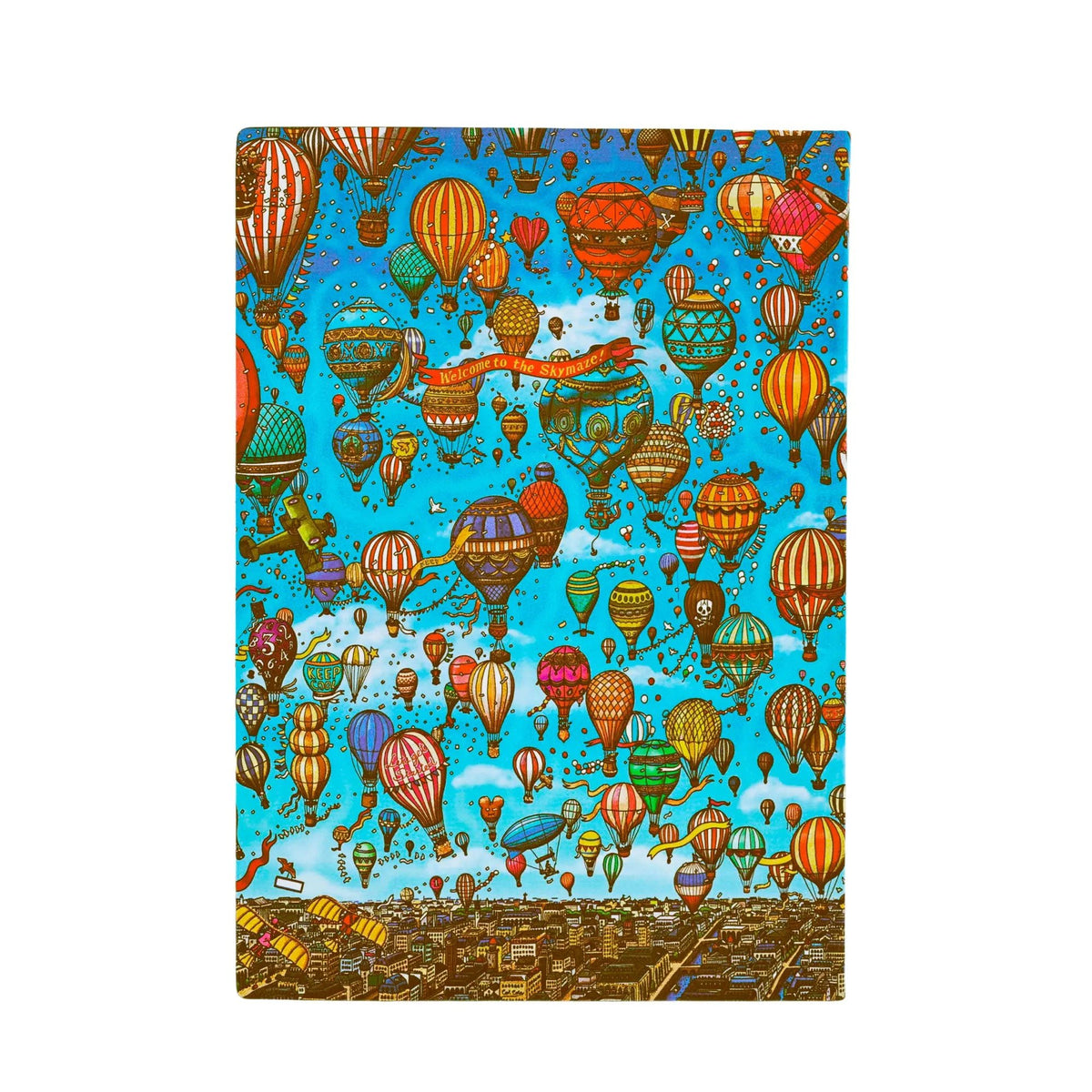 Carnet PAPERBLANKS Festival de Montgolfières - Midi - Softcover - Ligné - 176p - 9781439799109