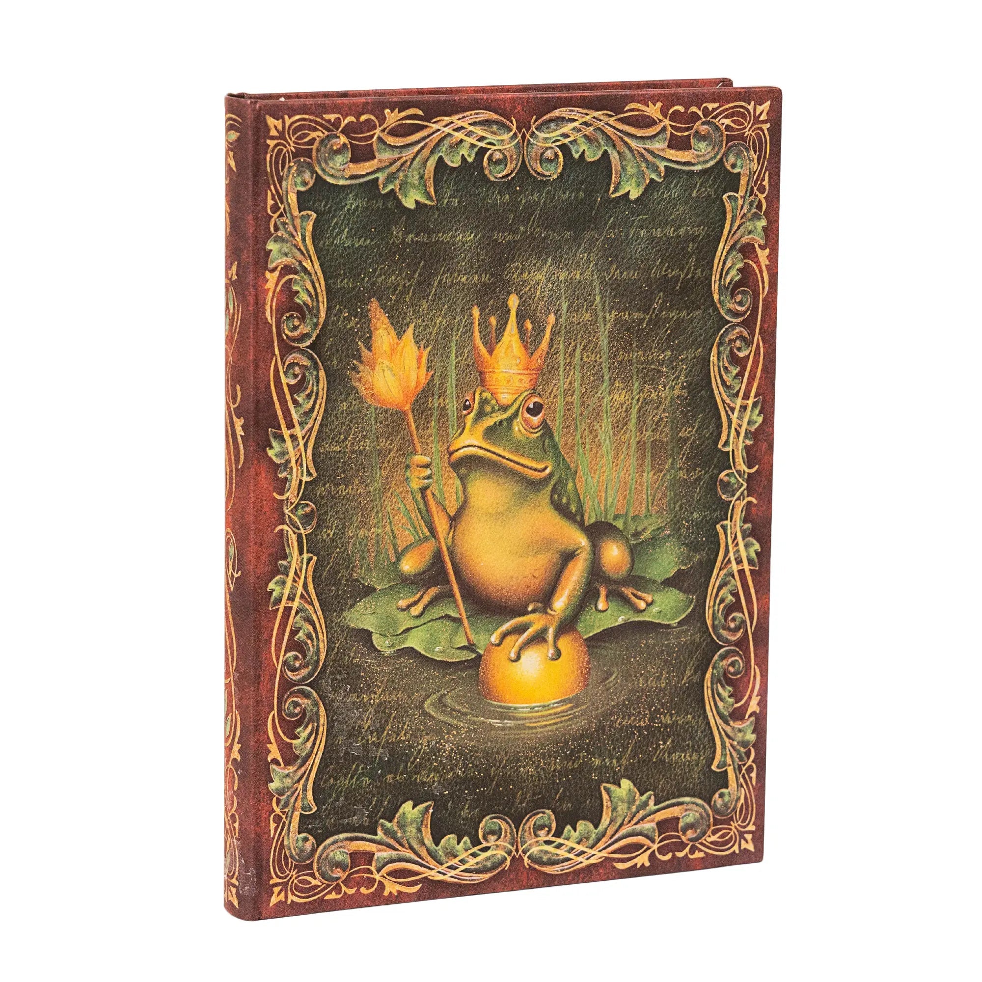 Carnet PAPERBLANKS Les Frères Grimm, Le Roi Grenouille - Midi Rigide 144p - Uni - Illustré - 9781439797853