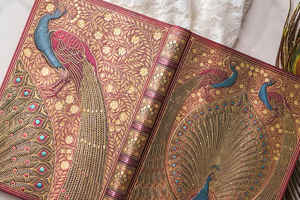Carnet PAPERBLANKS Les Paons de Hafiz - Mini - Hardcover - Ligné - 176p - 9781439798911