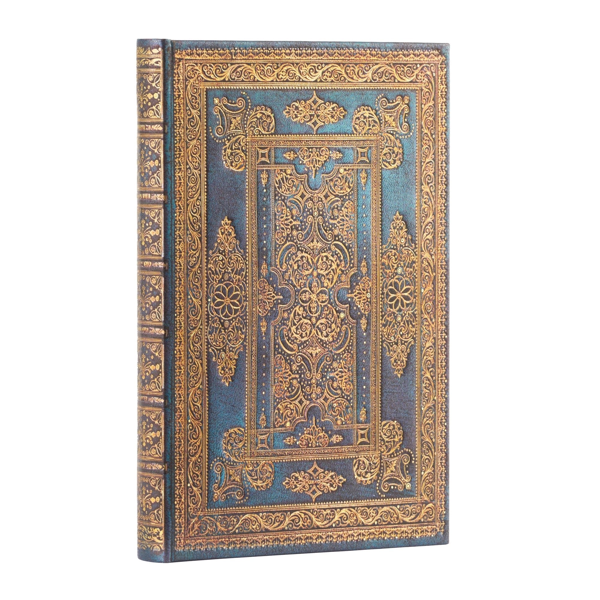 Carnet PAPERBLANKS Luxe Bleu - Mini - Hardcover - Ligné - 176p - 9781439795934