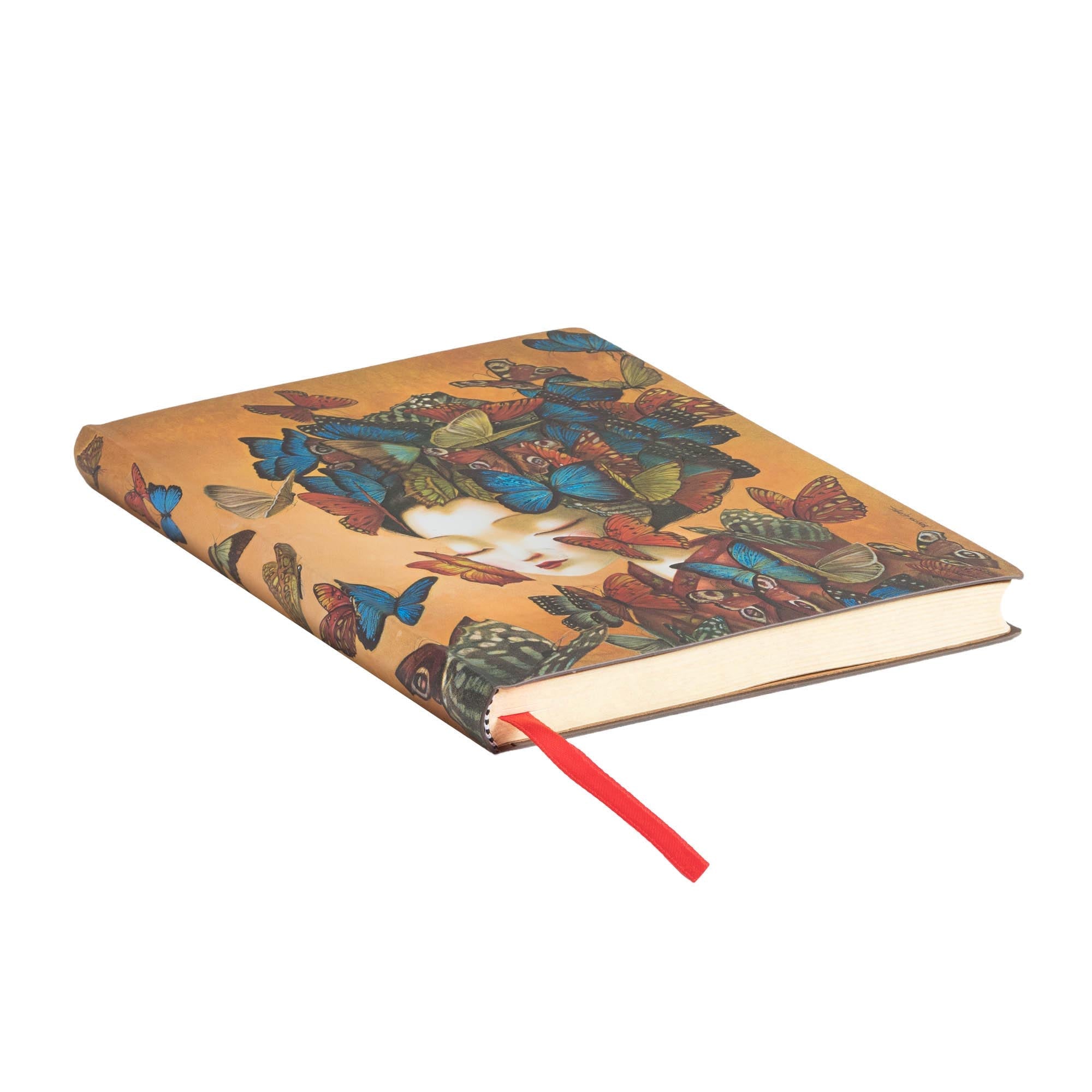 Carnet PAPERBLANKS Madame Butterfly - Midi - Softcover - Ligné - 176p - 9781439765258
