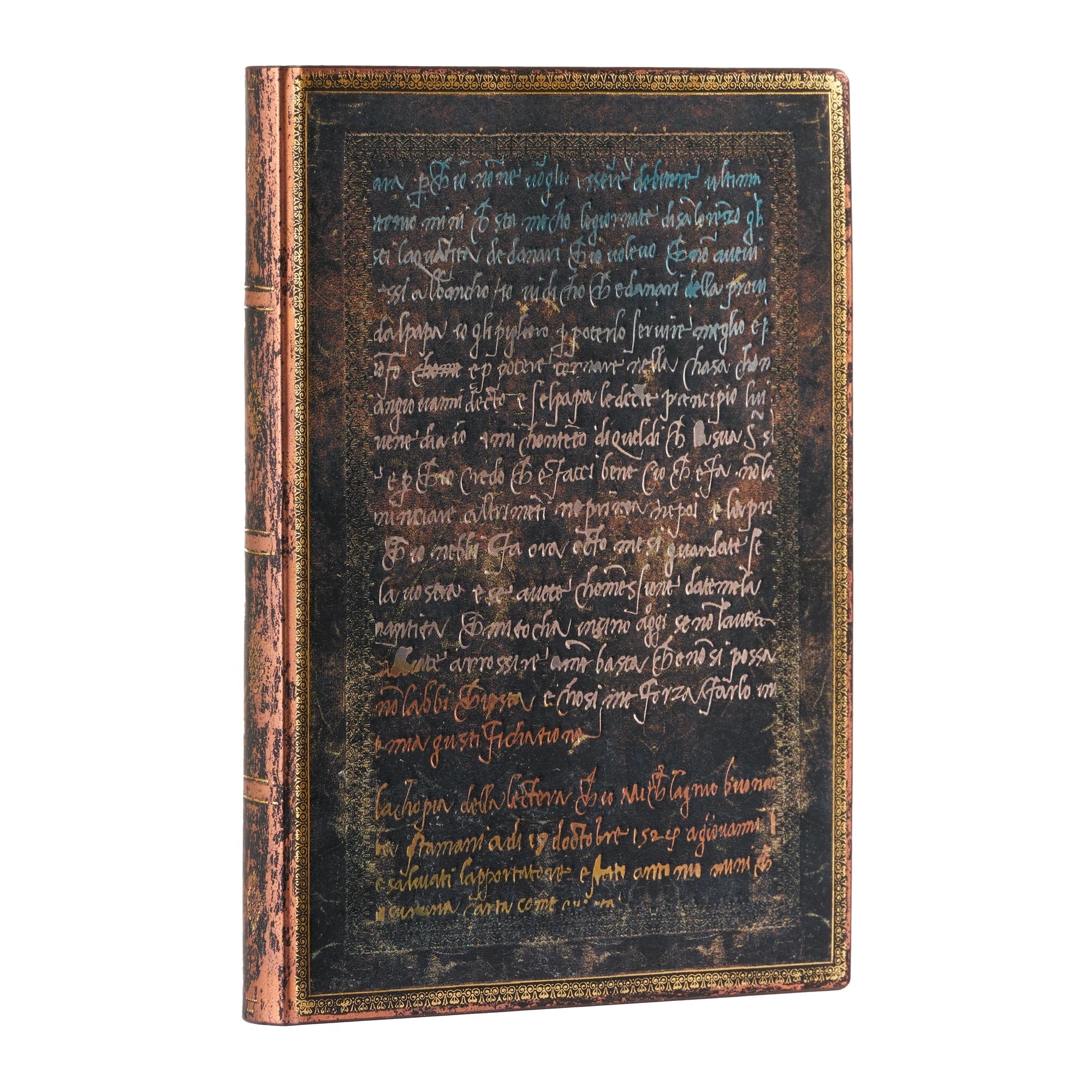 Carnet PAPERBLANKS Michel - Ange, Manuscrit - Midi - Softcover - Ligné - 176p - 9781439796368