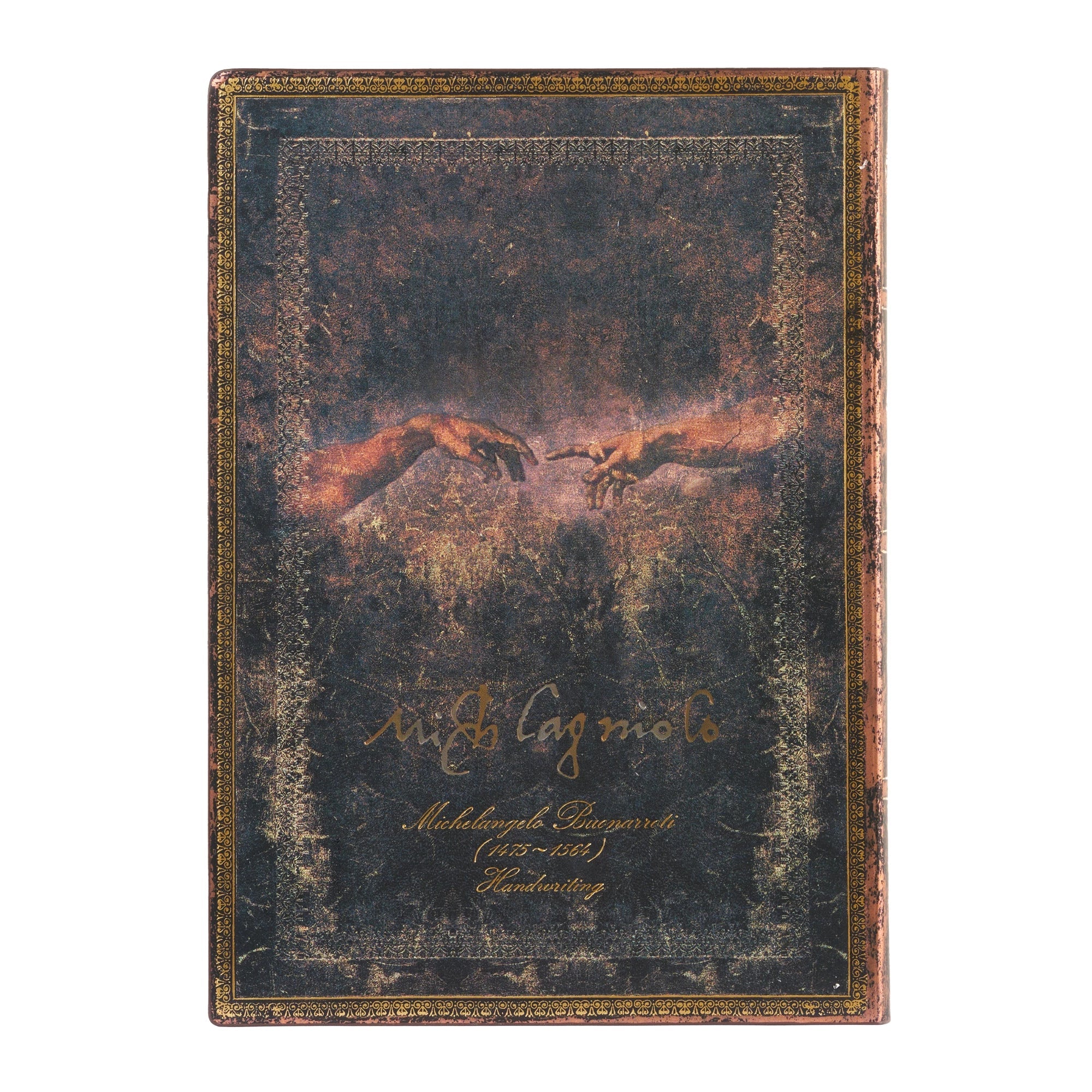 Carnet PAPERBLANKS Michel - Ange, Manuscrit - Midi - Softcover - Ligné - 176p - 9781439796368
