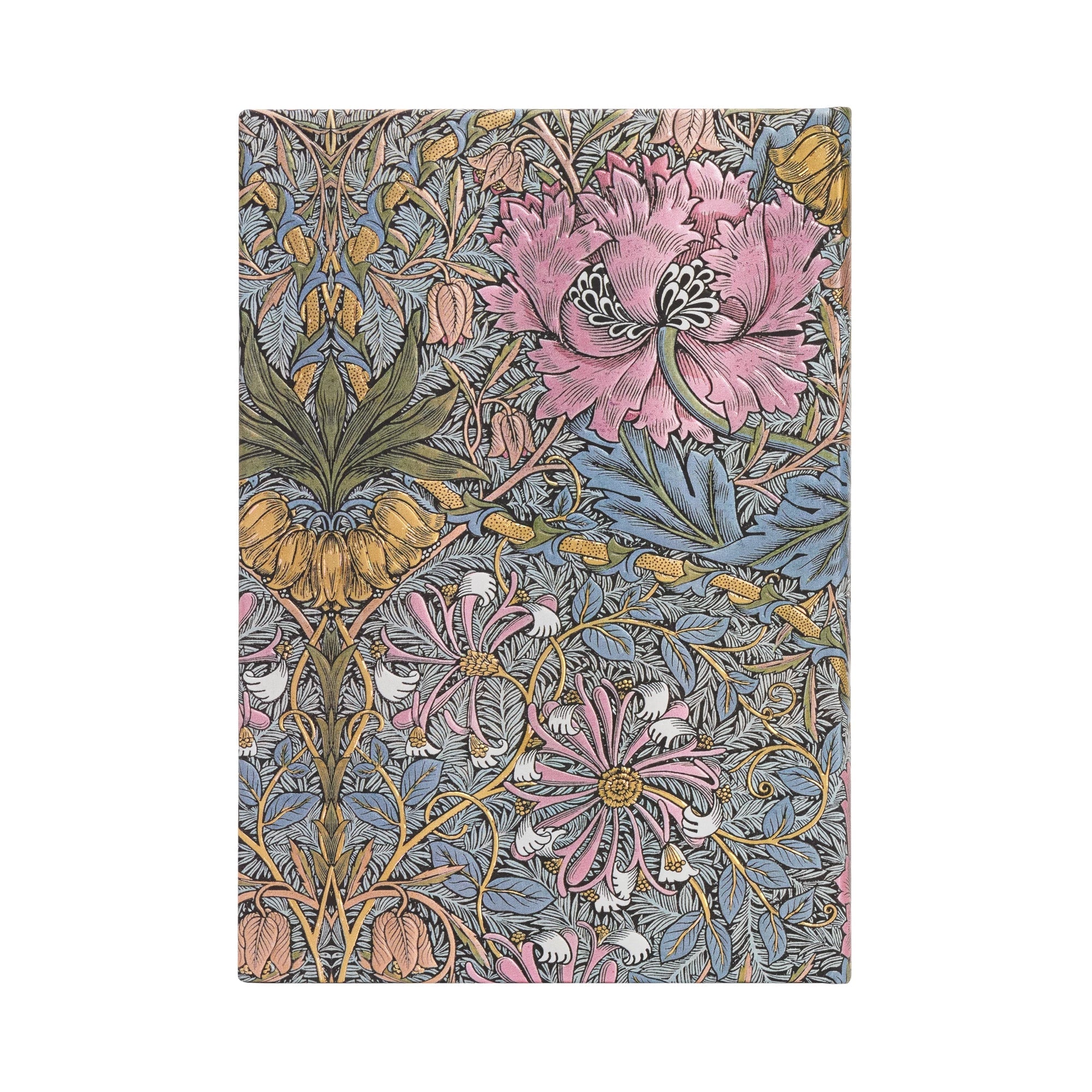 Carnet PAPERBLANKS Morris Chèvrefeuille Rose - Midi - Hardcover - Uni - 144p - 9781439793886