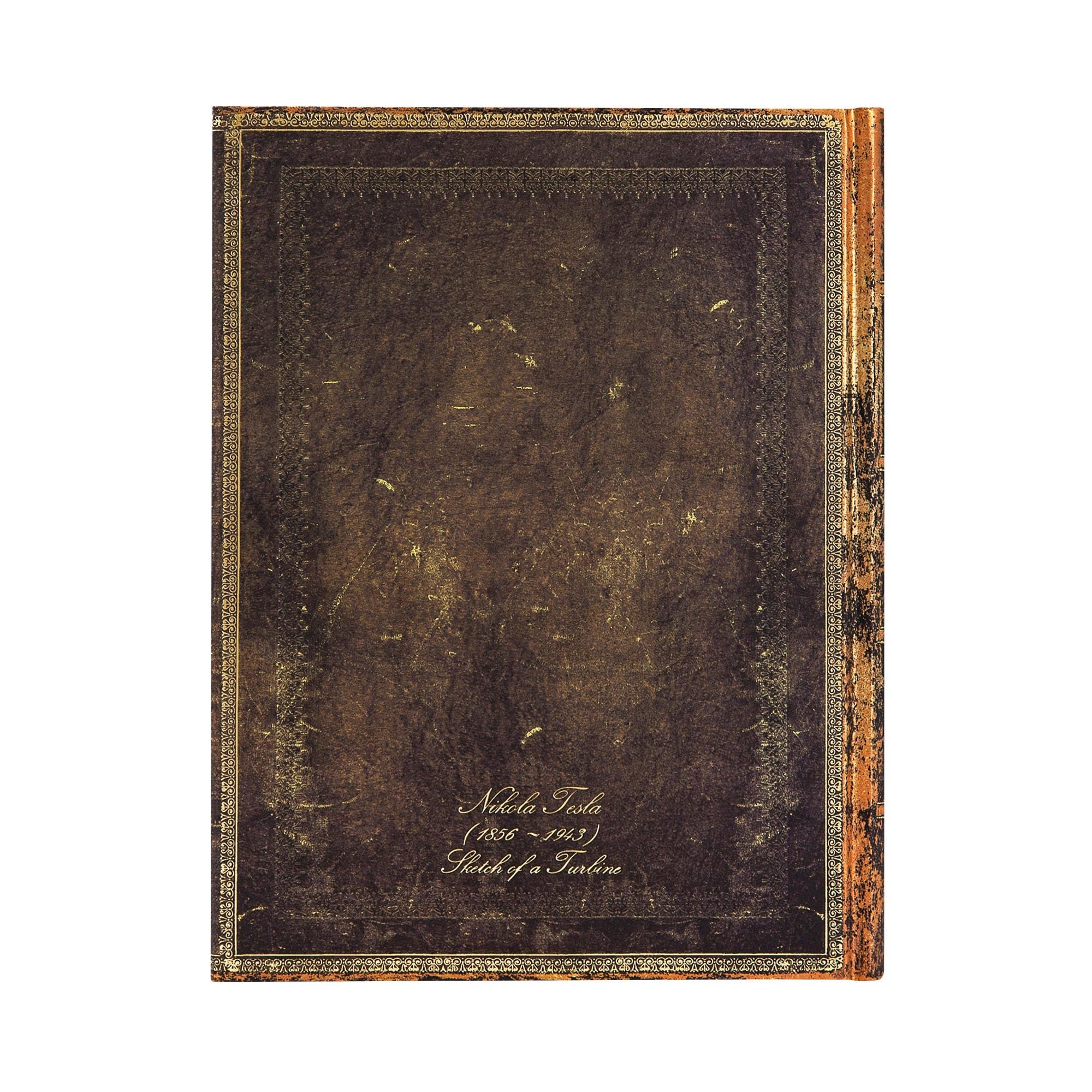 Carnet PAPERBLANKS Tesla, Croquis d'une Turbine - Ultra - Hardcover - Ligné - 144p - 9781439754610