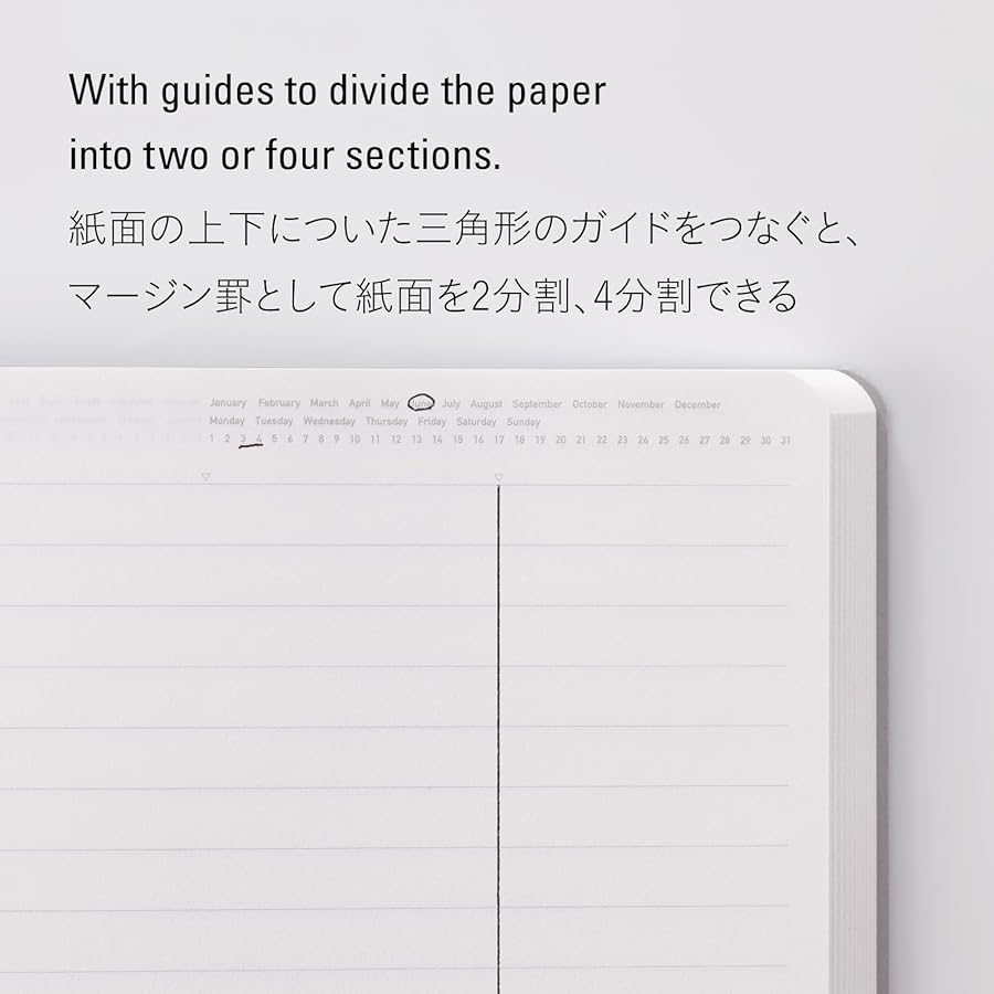 Carnet STÁLOGY 365Days Notebook - A5 - Softcover - Ligné - Yellow - 4904140089474