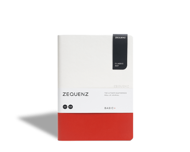 Carnet ZEQUENZ Basic+ - A5 - Quadrillé - Alpine Sunset -