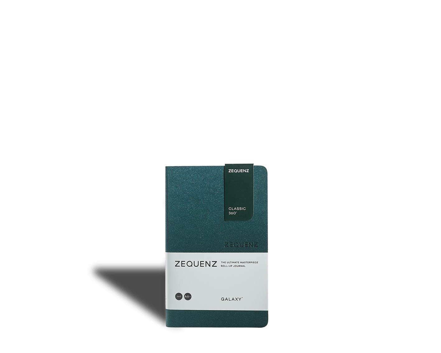 Carnet ZEQUENZ Galaxy - A6 - Uni - Astro Green -