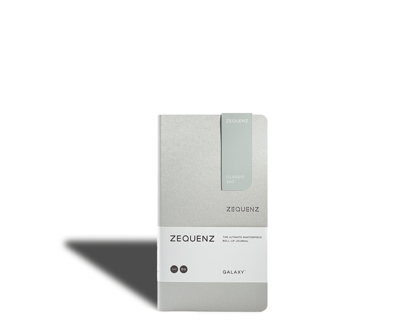 Carnet ZEQUENZ Galaxy - B6 - Ligné - Silver Star -