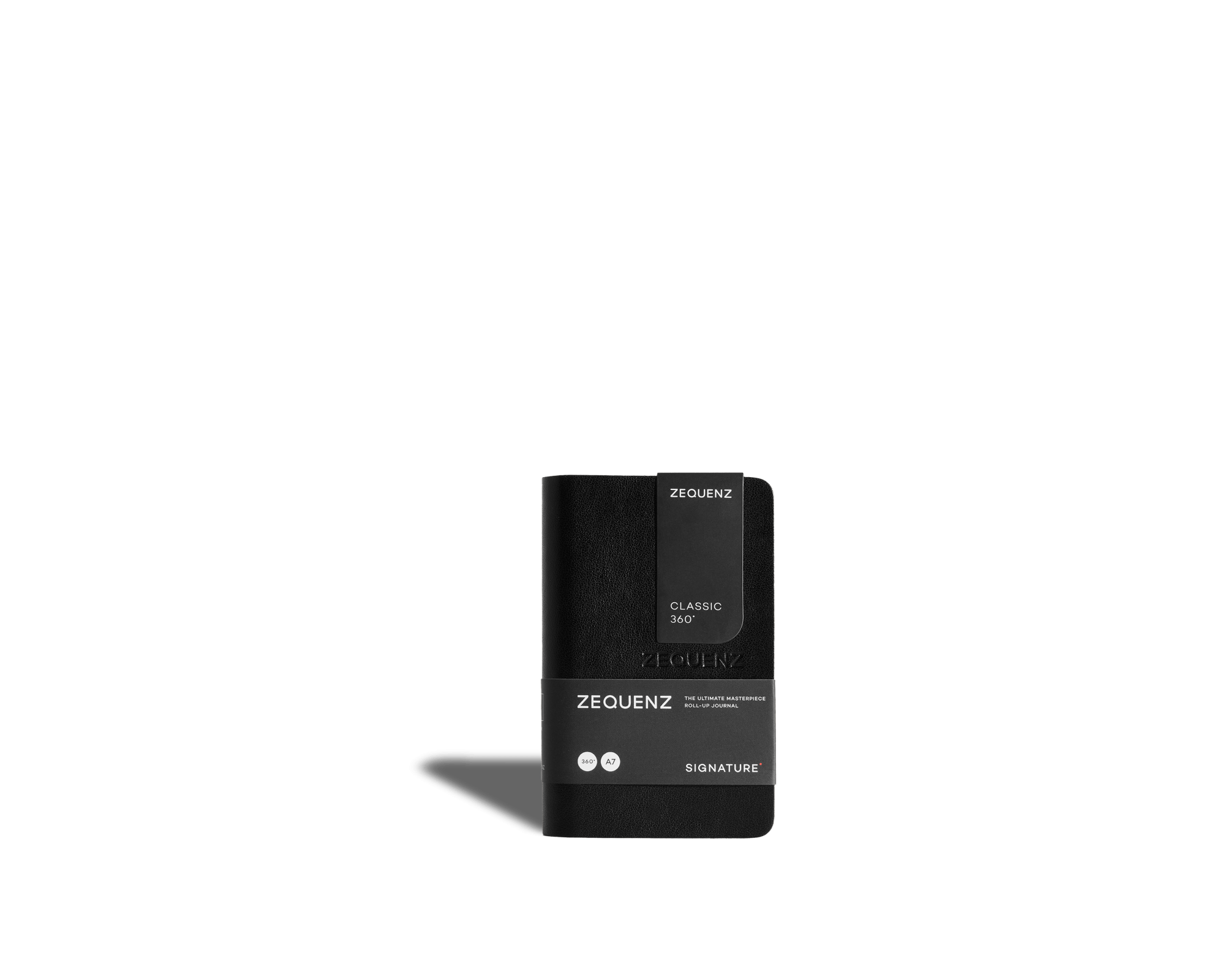 Carnet ZEQUENZ Signature Classic - A7 - Ligné - Black - 8859340500389