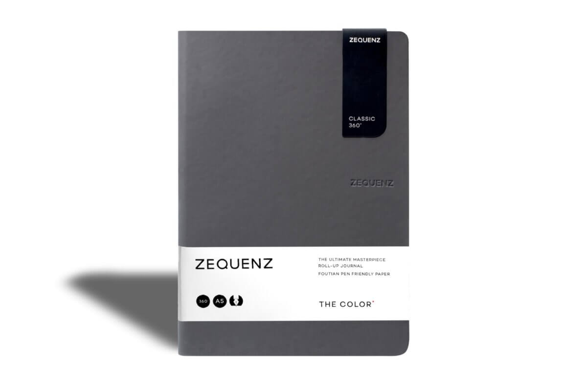 Carnet ZEQUENZ The Color - A5 - Ligné - Storm - 8859340511897