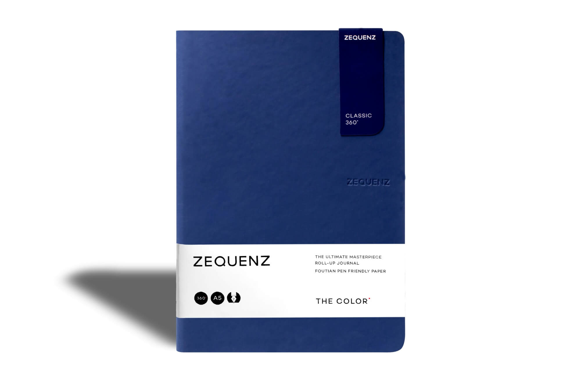 Carnet ZEQUENZ The Color - A5 - Pointillé - Dark Navy - 8859340511996
