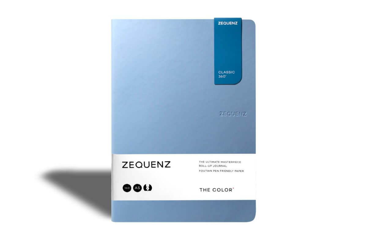 Carnet ZEQUENZ The Color - A5 - Pointillé - Light Blue - 8859340511590