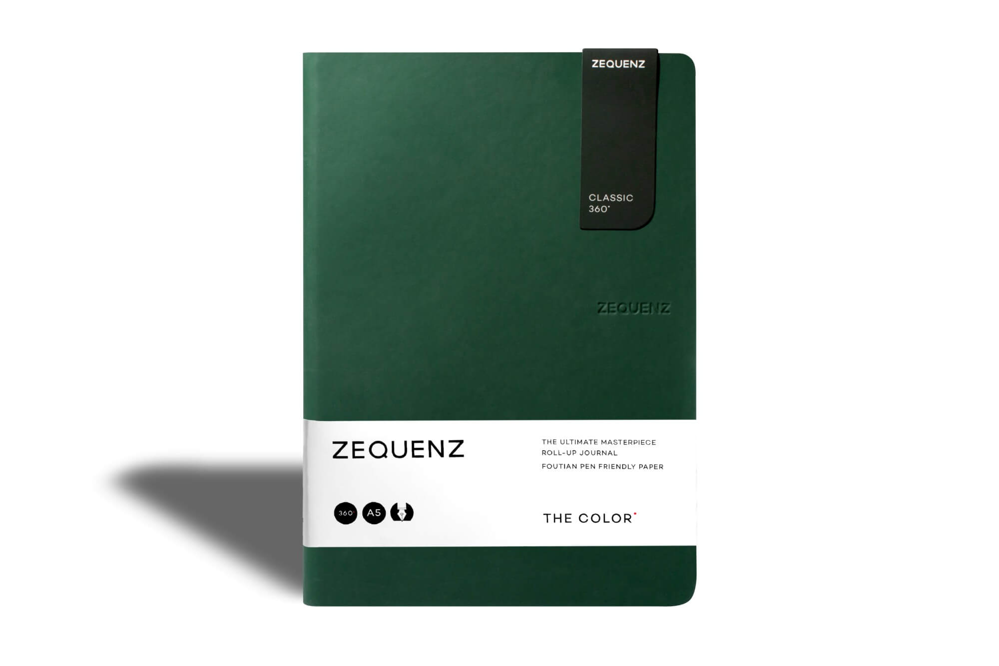 Carnet ZEQUENZ The Color - A5 - Quadrillé - Emerald -
