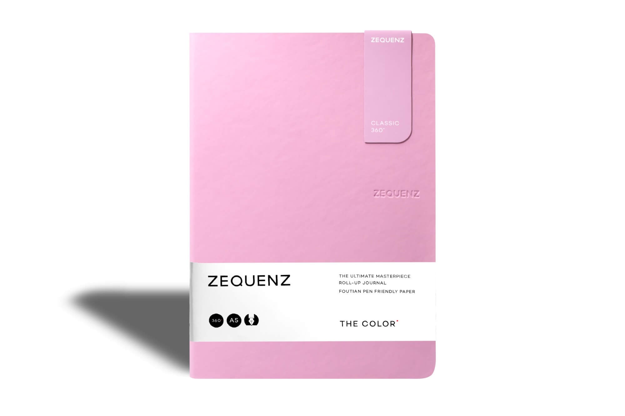 Carnet ZEQUENZ The Color - A5 - Quadrillé - Lilac - 8859340511644