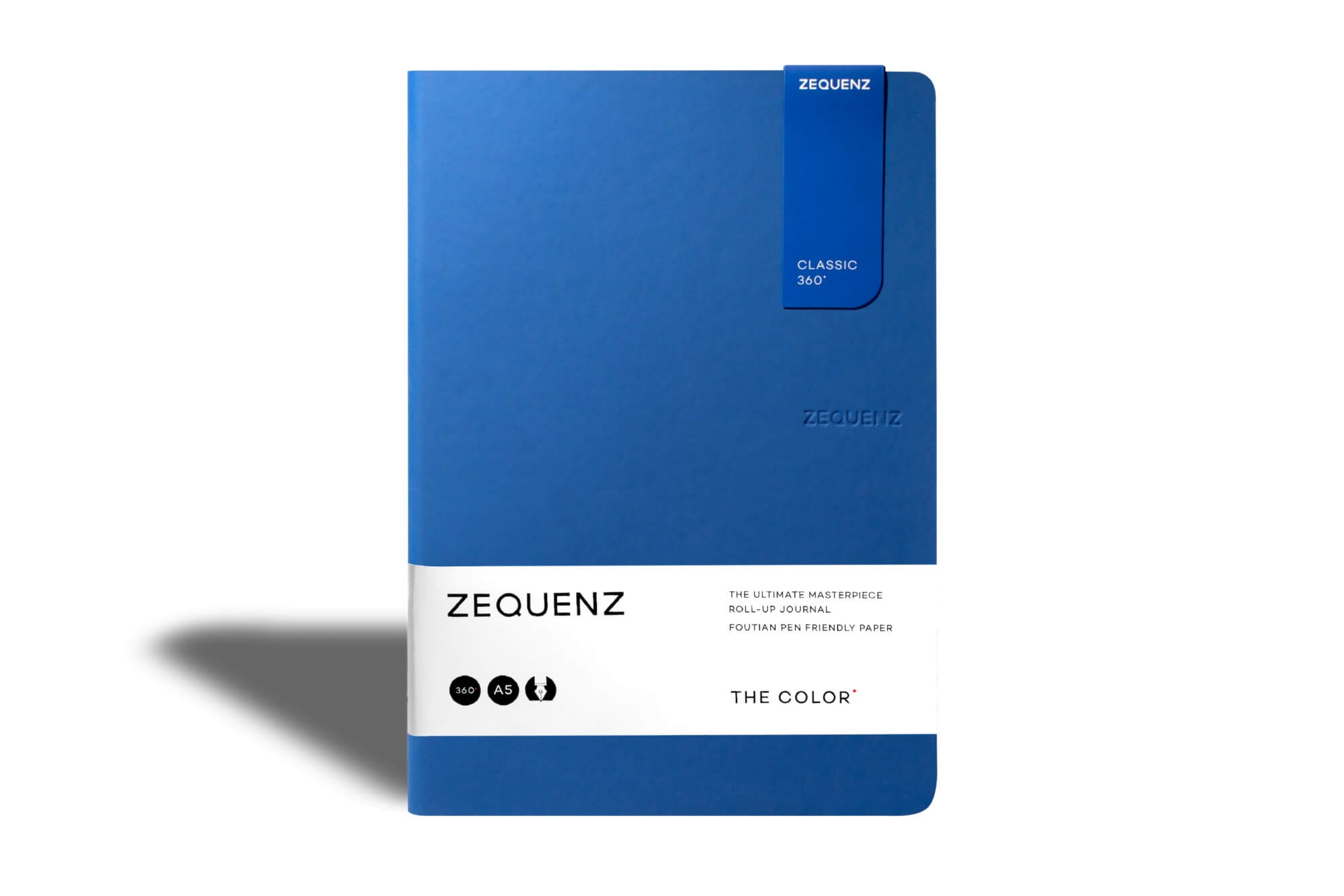 Carnet ZEQUENZ The Color - A5 - Quadrillé - Royal Blue - 8859340511804