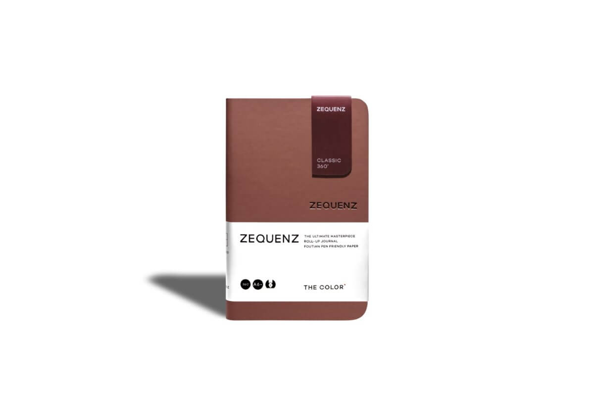 Carnet ZEQUENZ The Color - A6 - Pointillé - Terra - 8859340517738