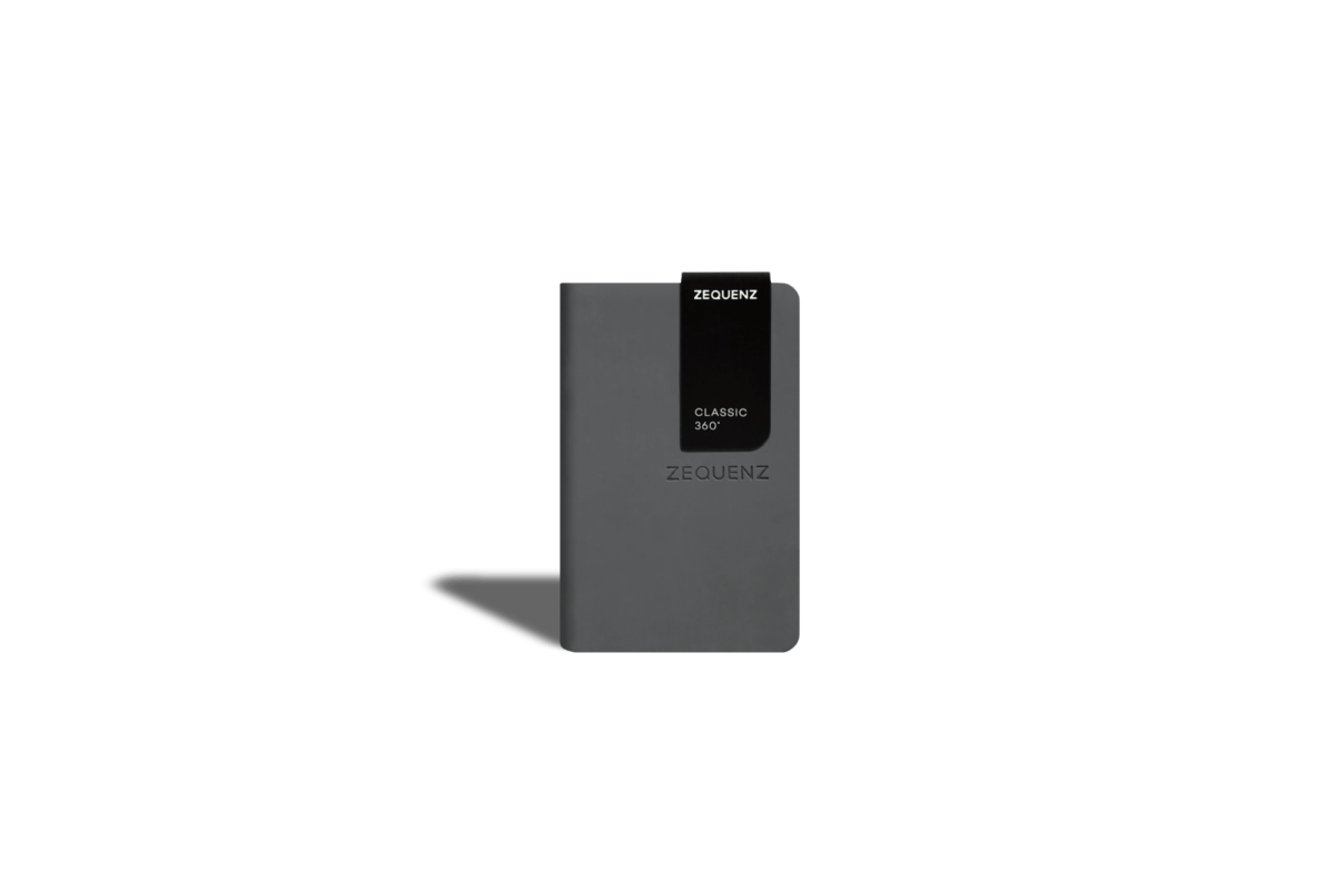Carnet ZEQUENZ The Color - A7 - Quadrillé - Storm -