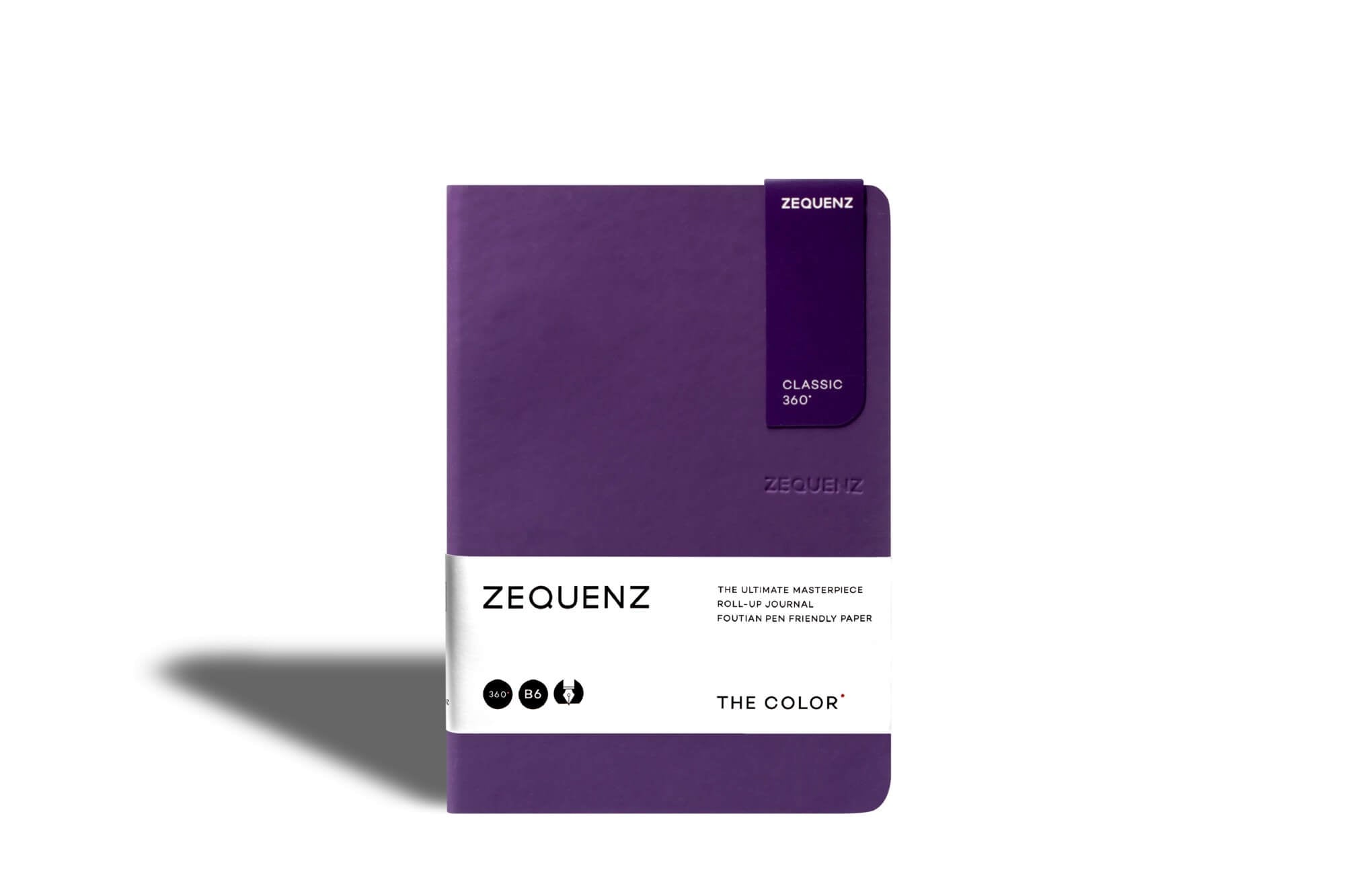 Carnet ZEQUENZ The Color - B6 - Ligné - Scarlet Gum - 8859340512658