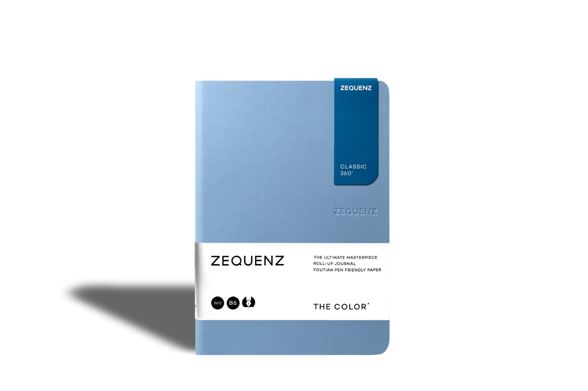 Carnet ZEQUENZ The Color - B6 - Pointillé - Light Blue - 8859340512191