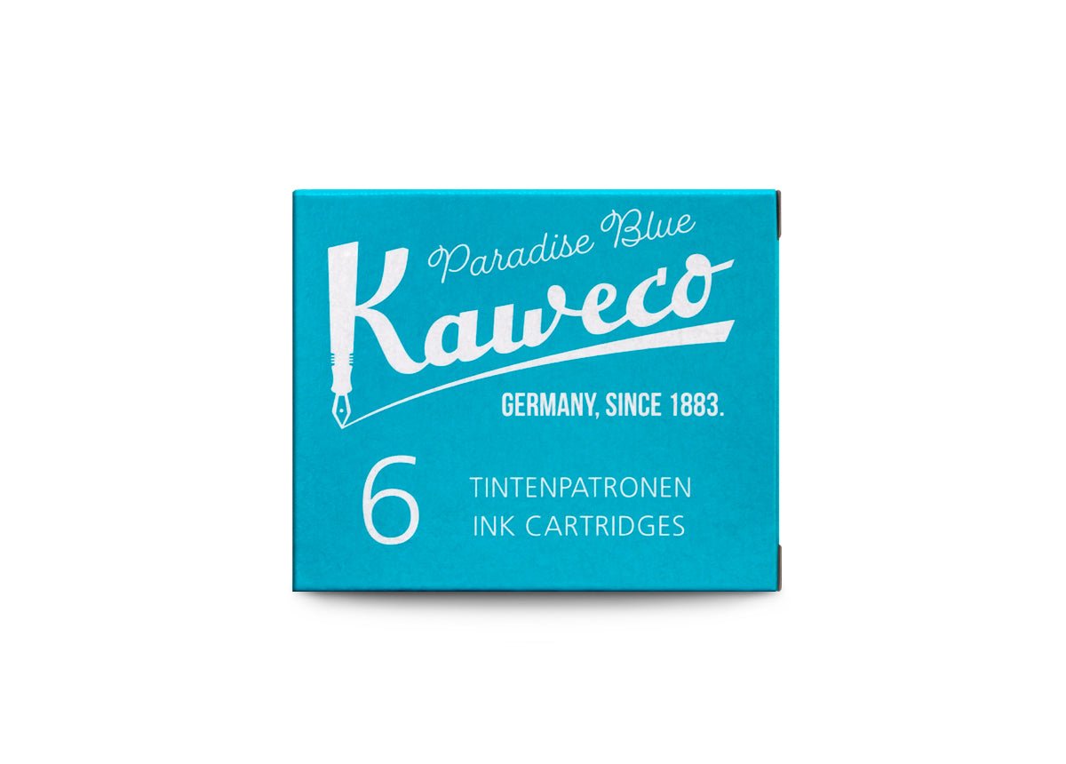 Cartouches d'encre KAWECO - Paradise Blue - 4250278602260