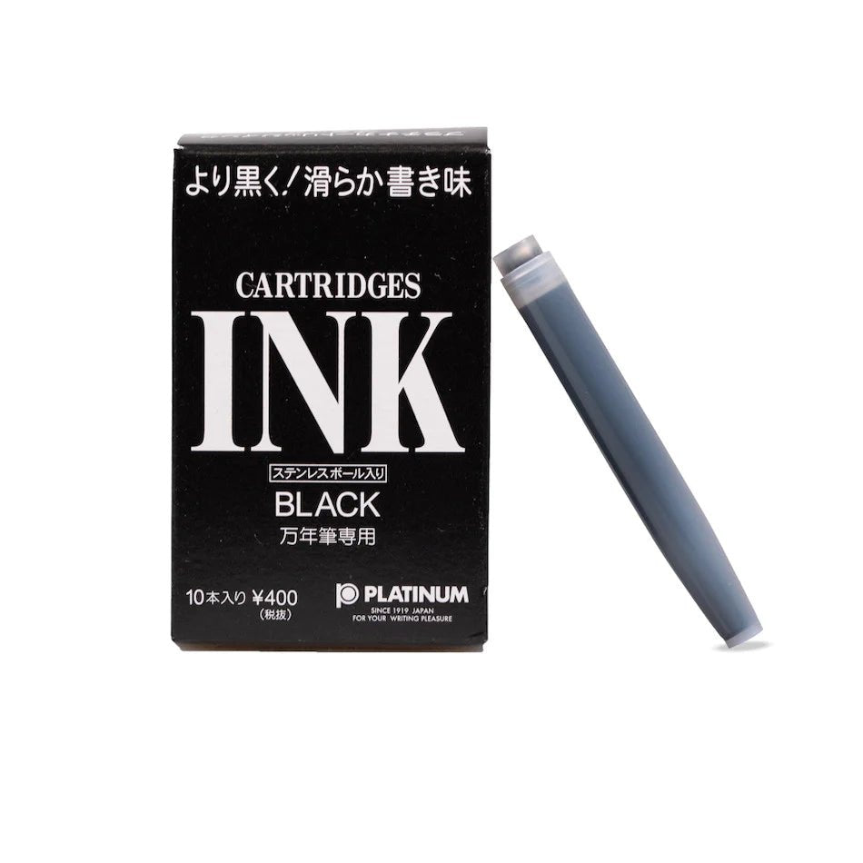 Cartouches d'encre PLATINUM - Boîte - Noir - 4977114406447