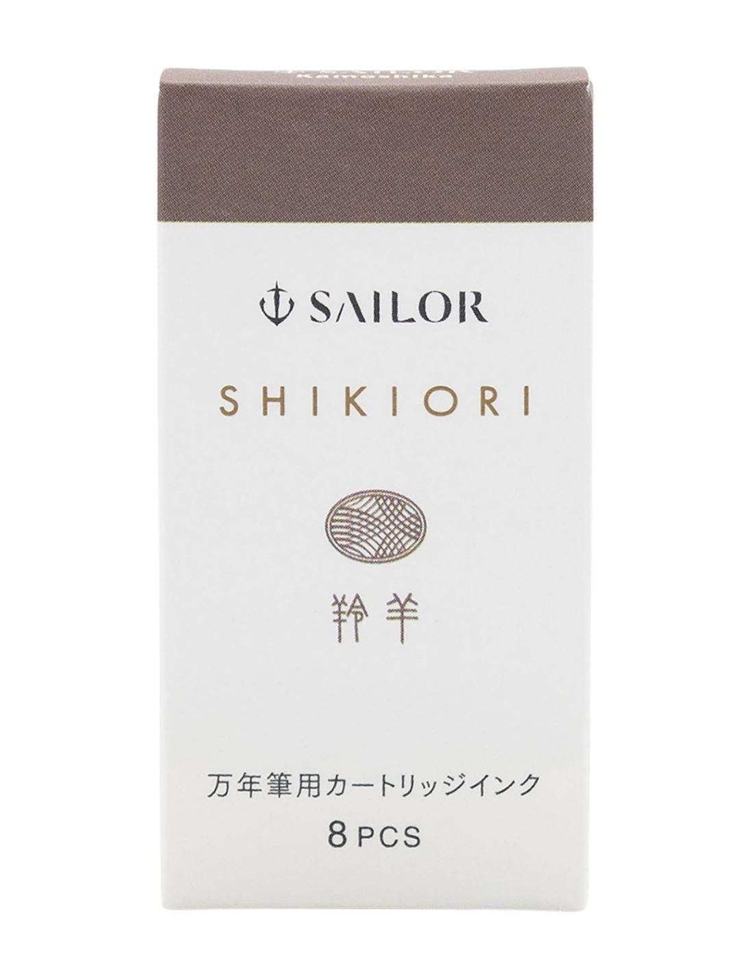 Cartouches d'encre SAILOR Shikiori Sansui - Kamoshika - 4901680673316