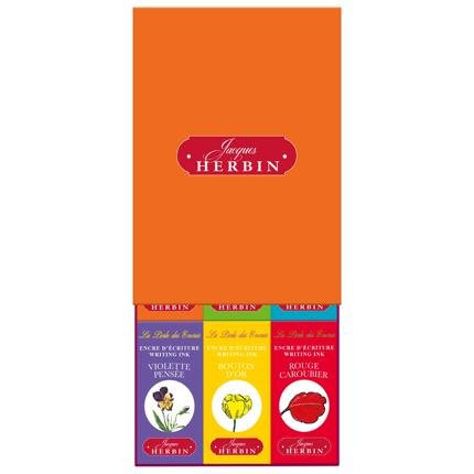 Coffret JACQUES HERBIN - Perle des Encres - Vitamines - 10 ml -