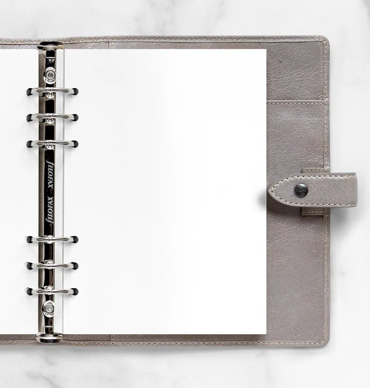 Feuilles de notes unies FILOFAX - Blanc - A5 - A5 - Uni - 5015142020187