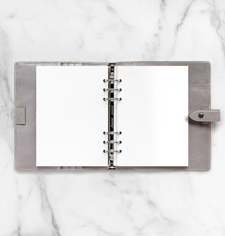 Feuilles de notes unies FILOFAX - Blanc - A5 - A5 - Uni - 5015142020187