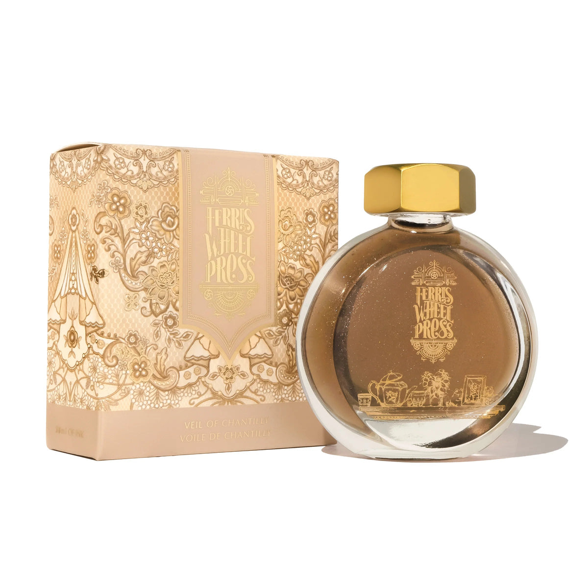 Flacon d'encre FERRIS WHEEL PRESS - Everyday Ink - Veil of Chantilly (38ml) - 818351006417