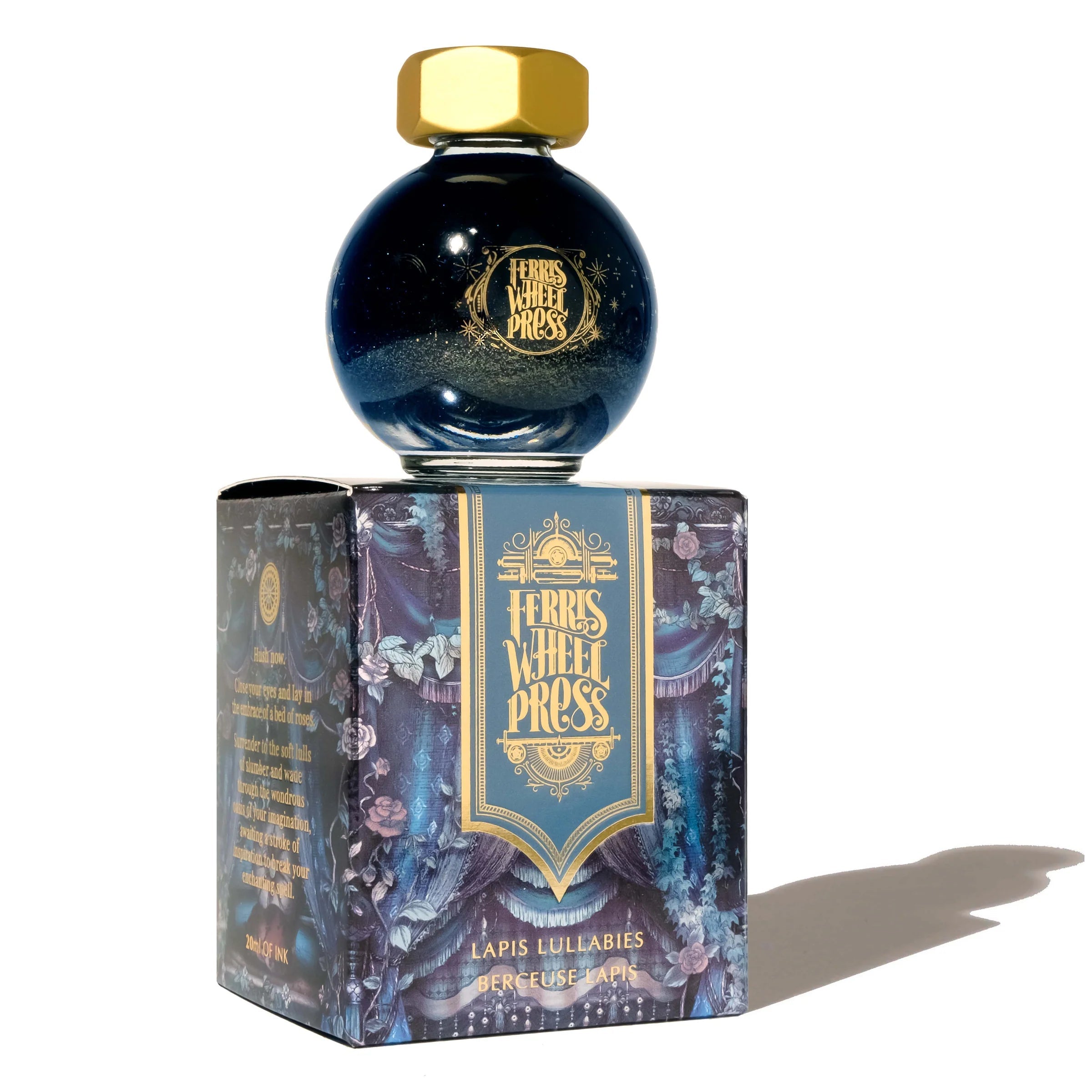 Flacon d'encre FERRIS WHEEL PRESS - FerriTales - Once Upon a Time | Lapis Lullabies (20ml) -