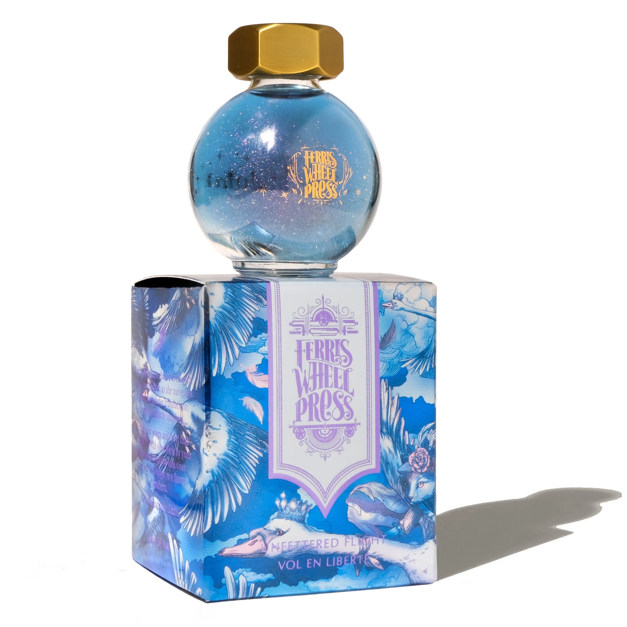 Flacon d'encre FERRIS WHEEL PRESS - FerriTales - The Wild Swans | Unfettered Flight (20ml) -