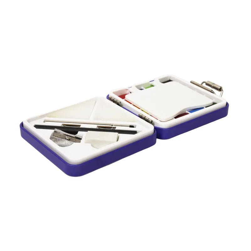 Kit d'aquarelle de voyage PAPIER TIGRE - Bleu Marine - 3700876815469