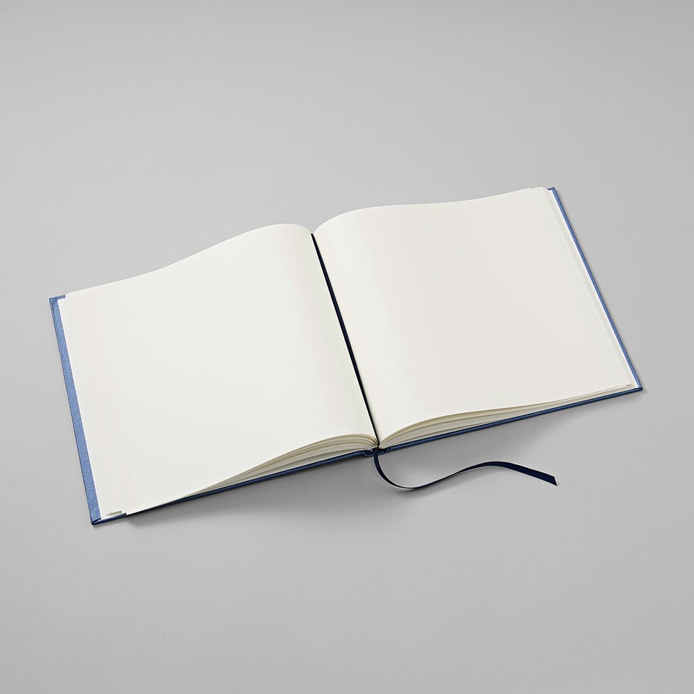 Livre d'Or SEMIKOLON Metallic Edition - 25 x 23 cm - Uni - Electric Midnight -