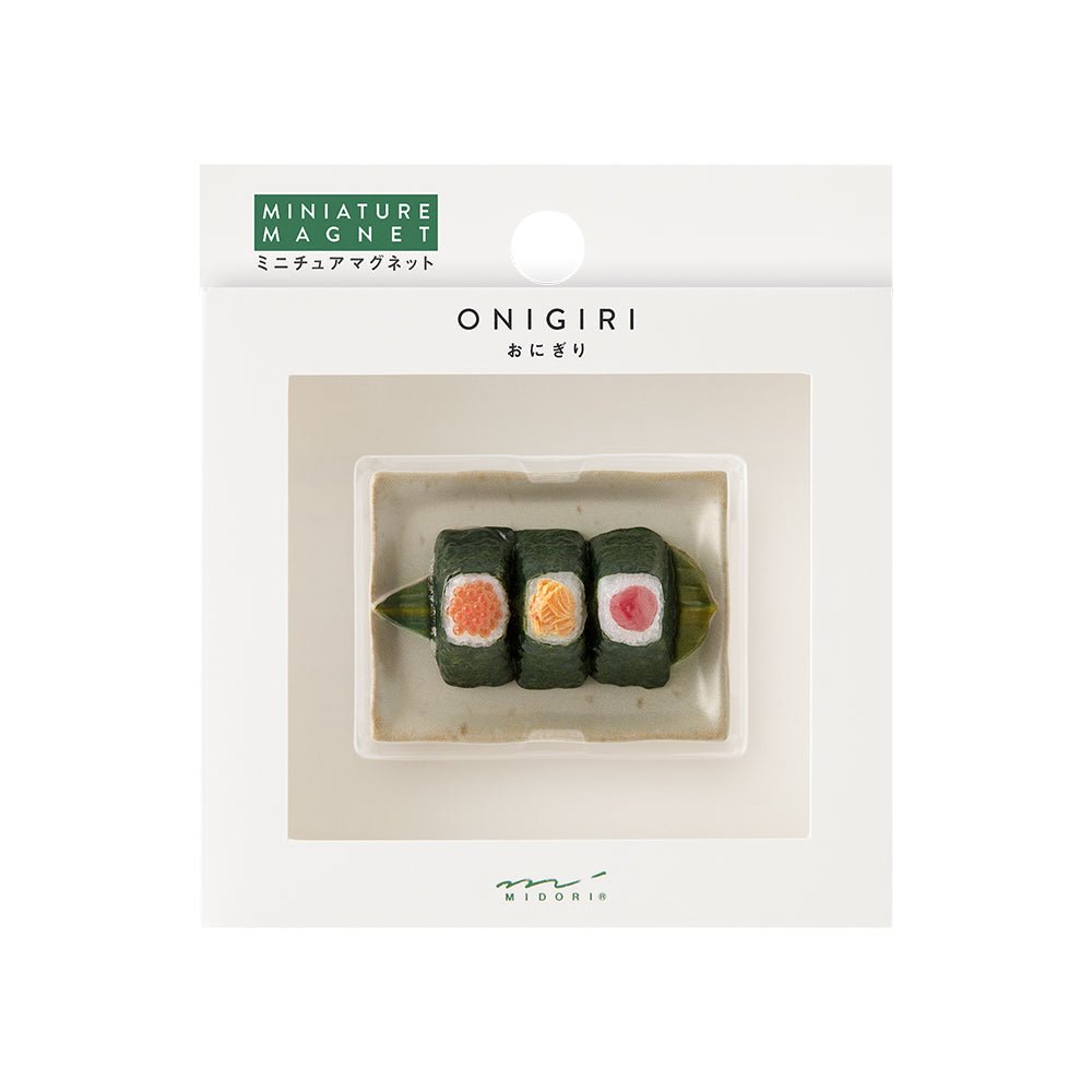 Magnet miniature MIDORI - Onigiri -