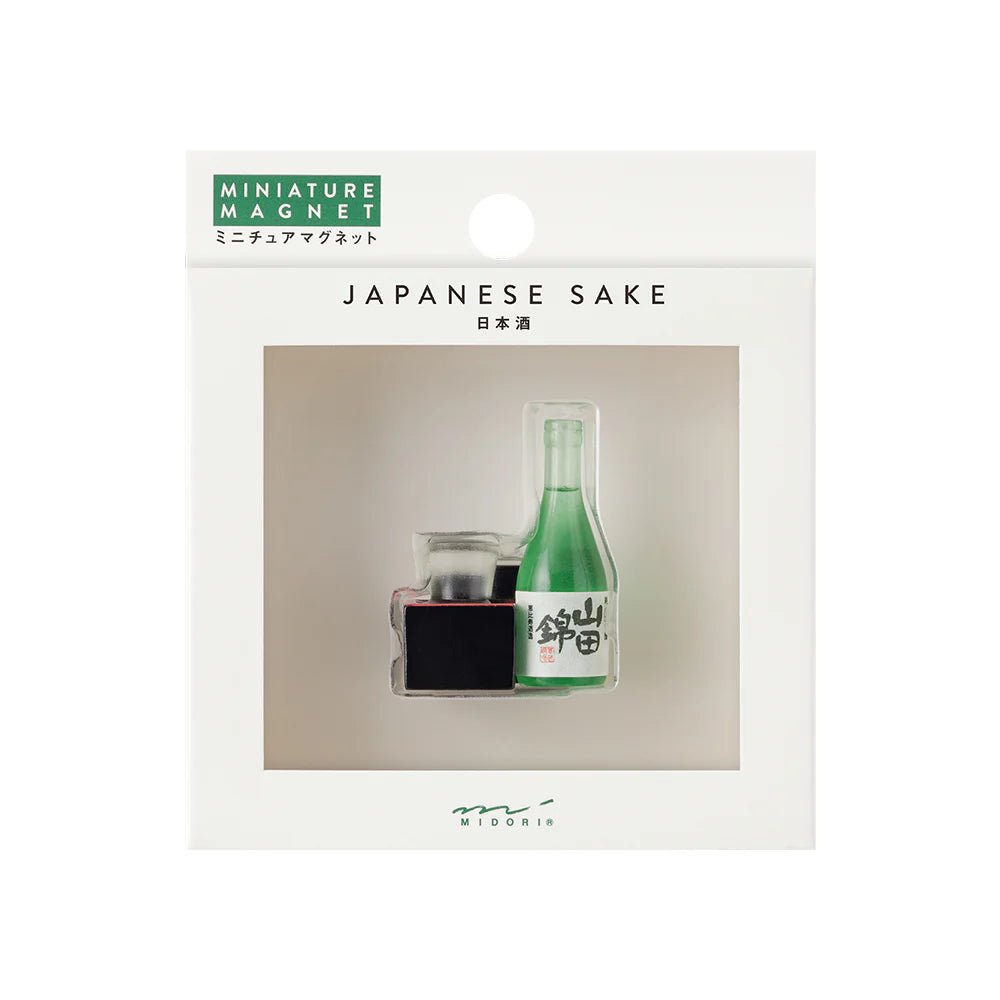 Magnet miniature MIDORI - Saké - 4902805434393