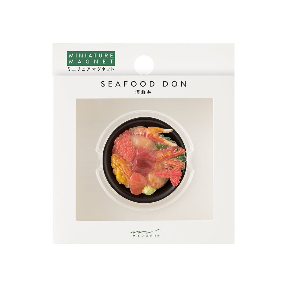 Magnet miniature MIDORI - Seafood Don -