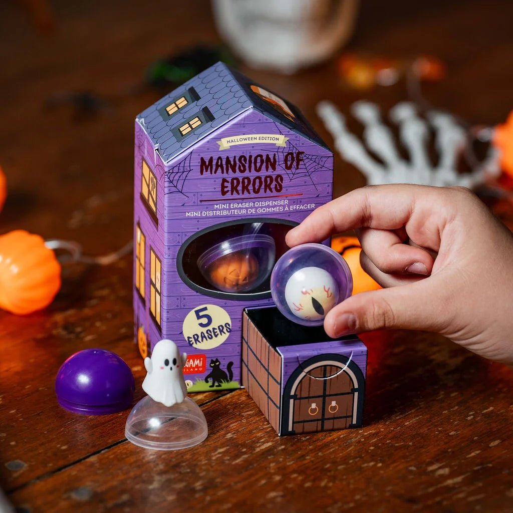 Mini distributeur de gommes LEGAMI - Halloween Edition - Mansion of Errors - 8052694142490