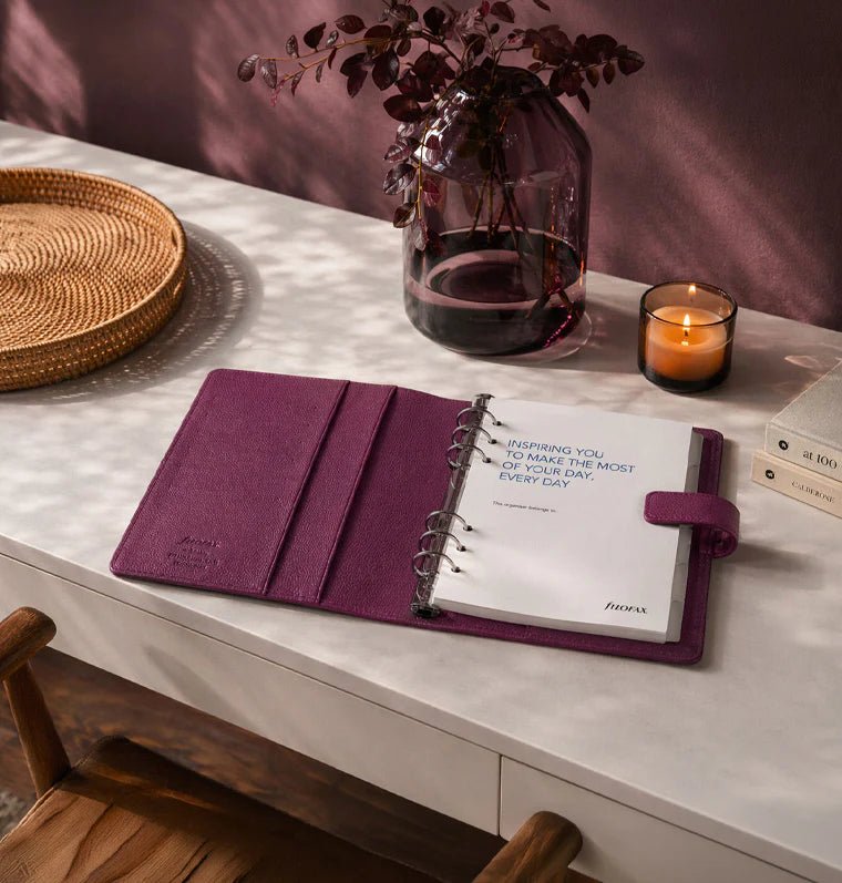 Organiseur FILOFAX Camden - A5 - Plum - 5059145642298