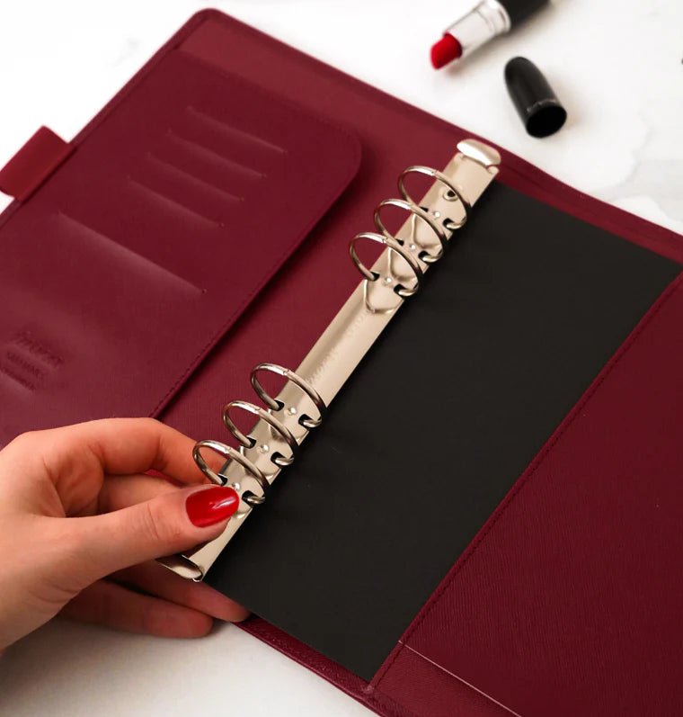 Organiseur FILOFAX Saffiano - A5 - Dark Cherry - 5059145642359
