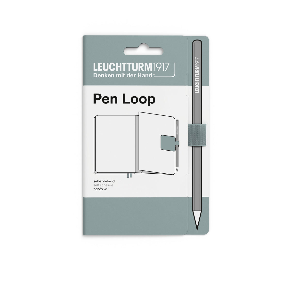 Passant autocollant LEUCHTTURM1917 Pen Loop - Bubblegum - 4070292008592