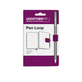 Passant autocollant LEUCHTTURM1917 Pen Loop - Burgundy