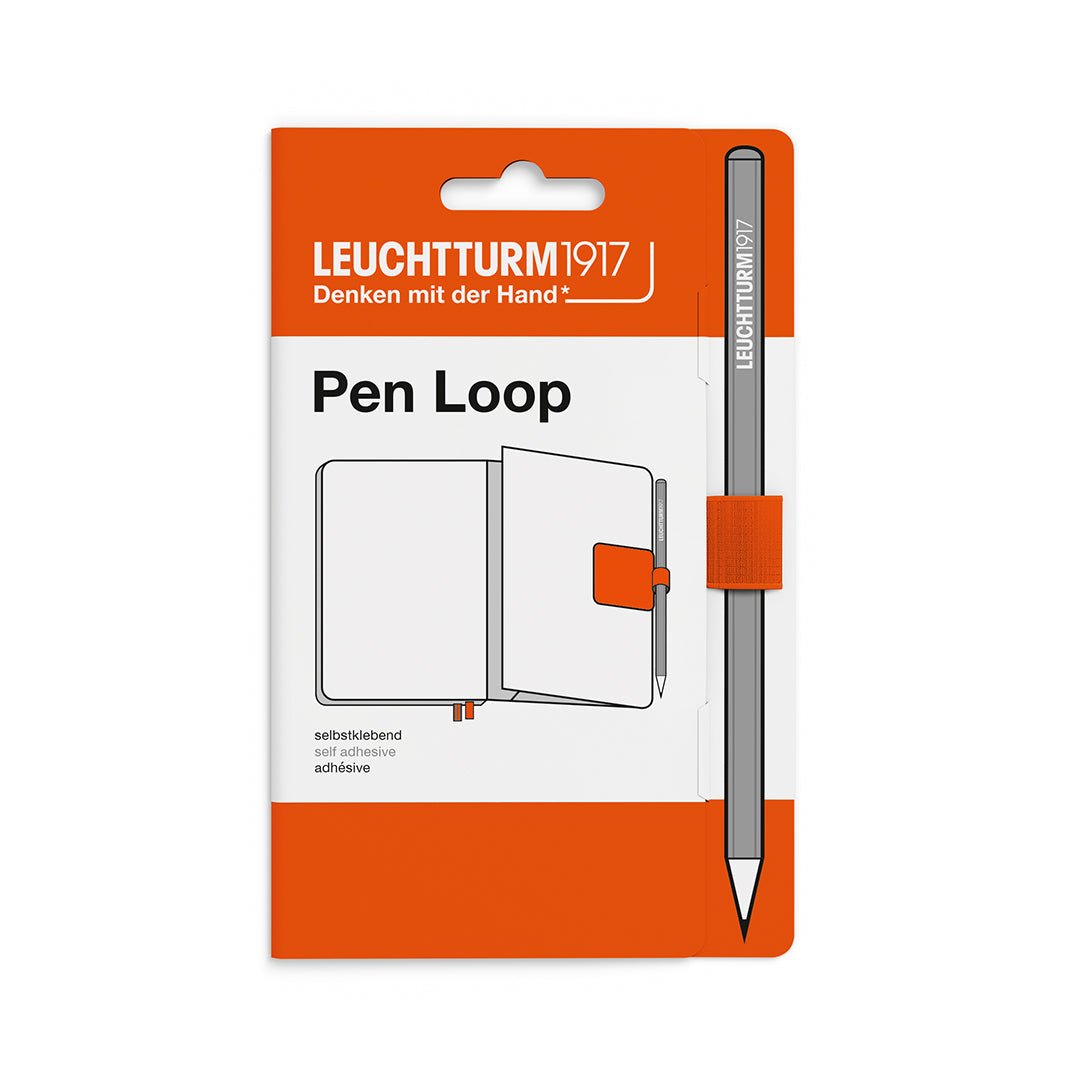 Passant autocollant LEUCHTTURM1917 Pen Loop - Pumpkin -